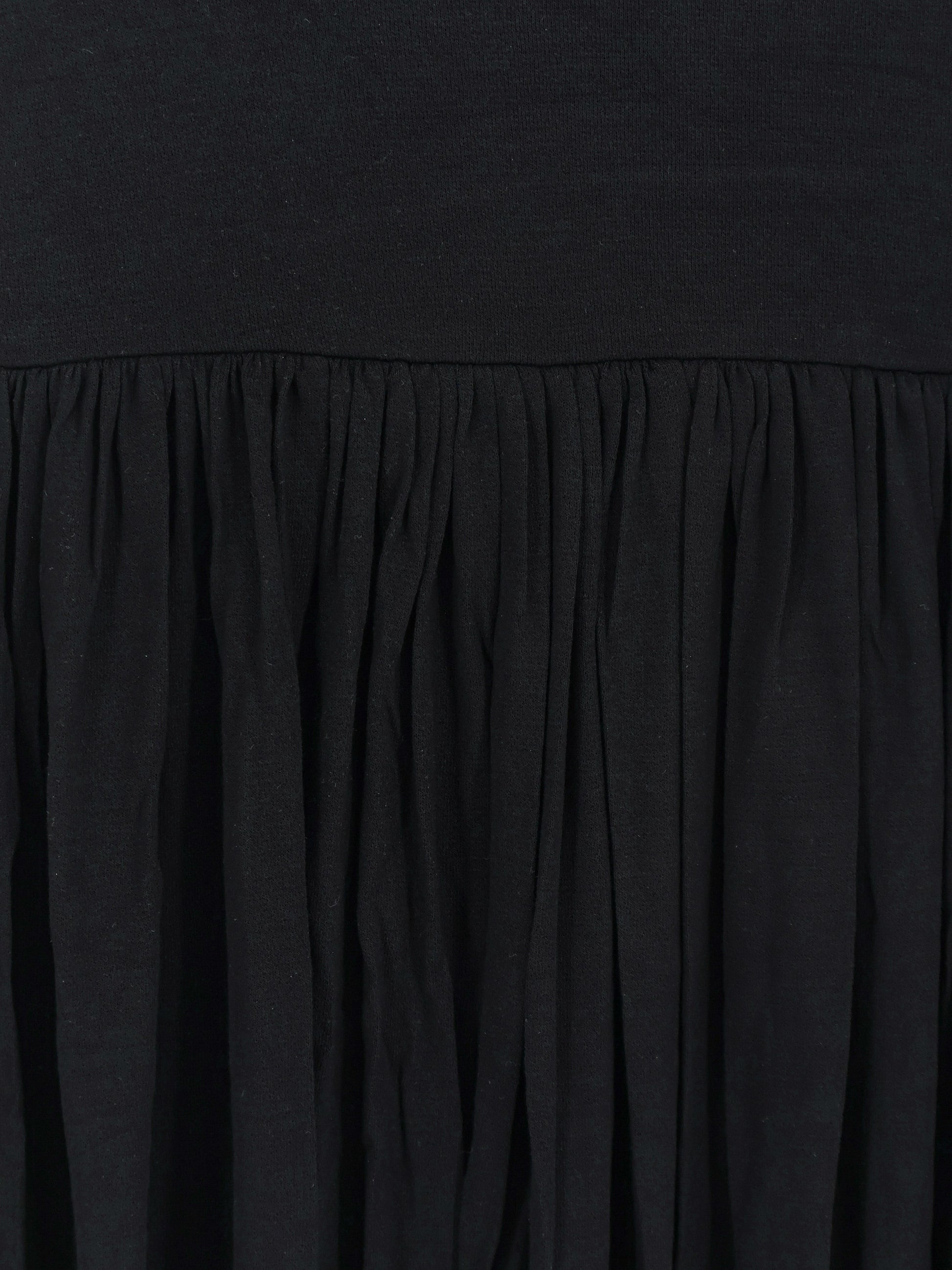 Toteme Women's Soft Gathered Viscose Dress Black