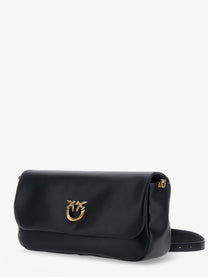 Pinko Women's Click Soft Classic Crossbody Bag Black