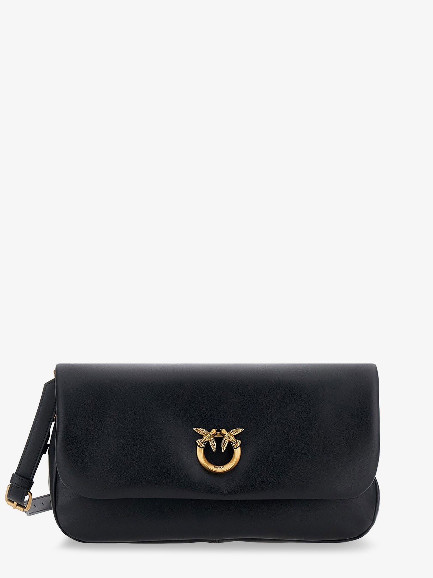 Pinko Women's Click Soft Classic Crossbody Bag Black