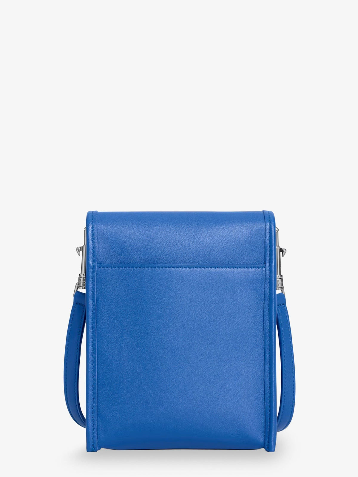 Celine Men's Soft Triomphe Leather Shoulder Bag Blue