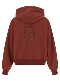 Brunello Cucinelli Solomei AD Mcccxci Hoodie Red