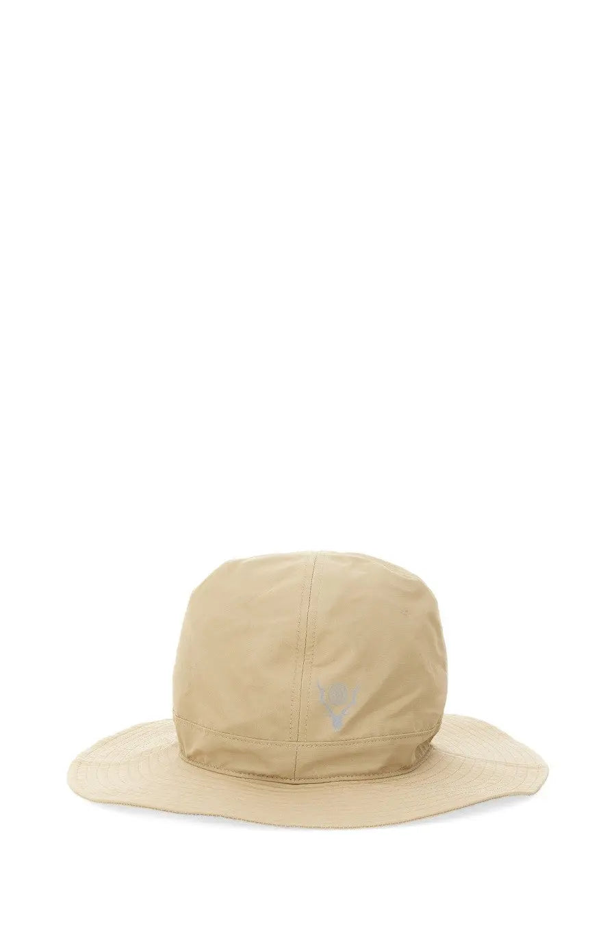 South2 west8 men’s beige bucket hat with subtle front logo made from soft fabric for casual outdoor wear