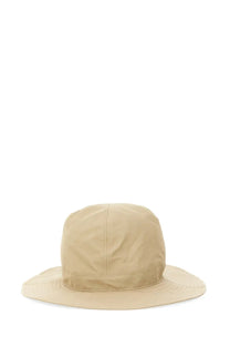 South2 West8 men’s beige bucket hat crusher with wide brim and subtle stitching details for sun protection