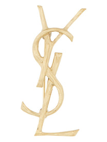Saint Laurent Women's Spilla Cassandre Gold
