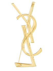 Saint Laurent Women's Spilla Cassandre Gold
