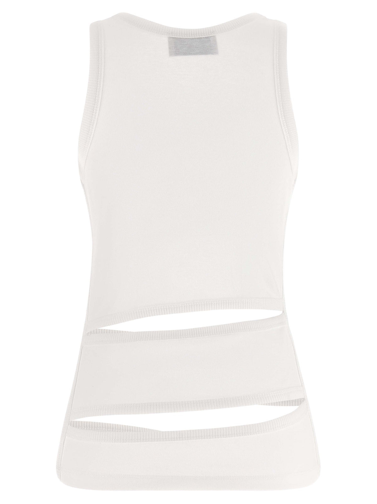 Coperni Spiral Tank Top White