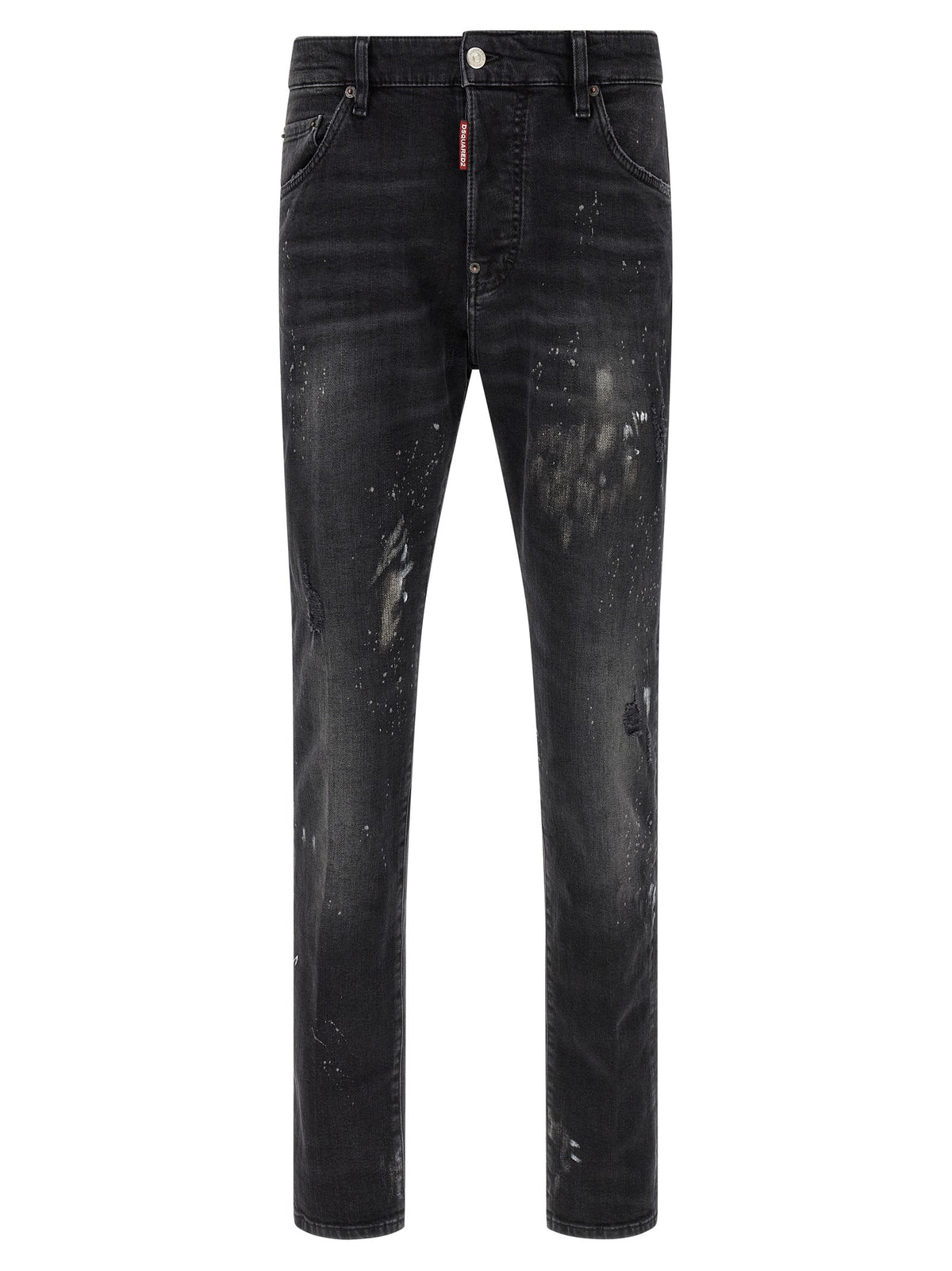 Dsquared2 Splatter Paint Jeans Black