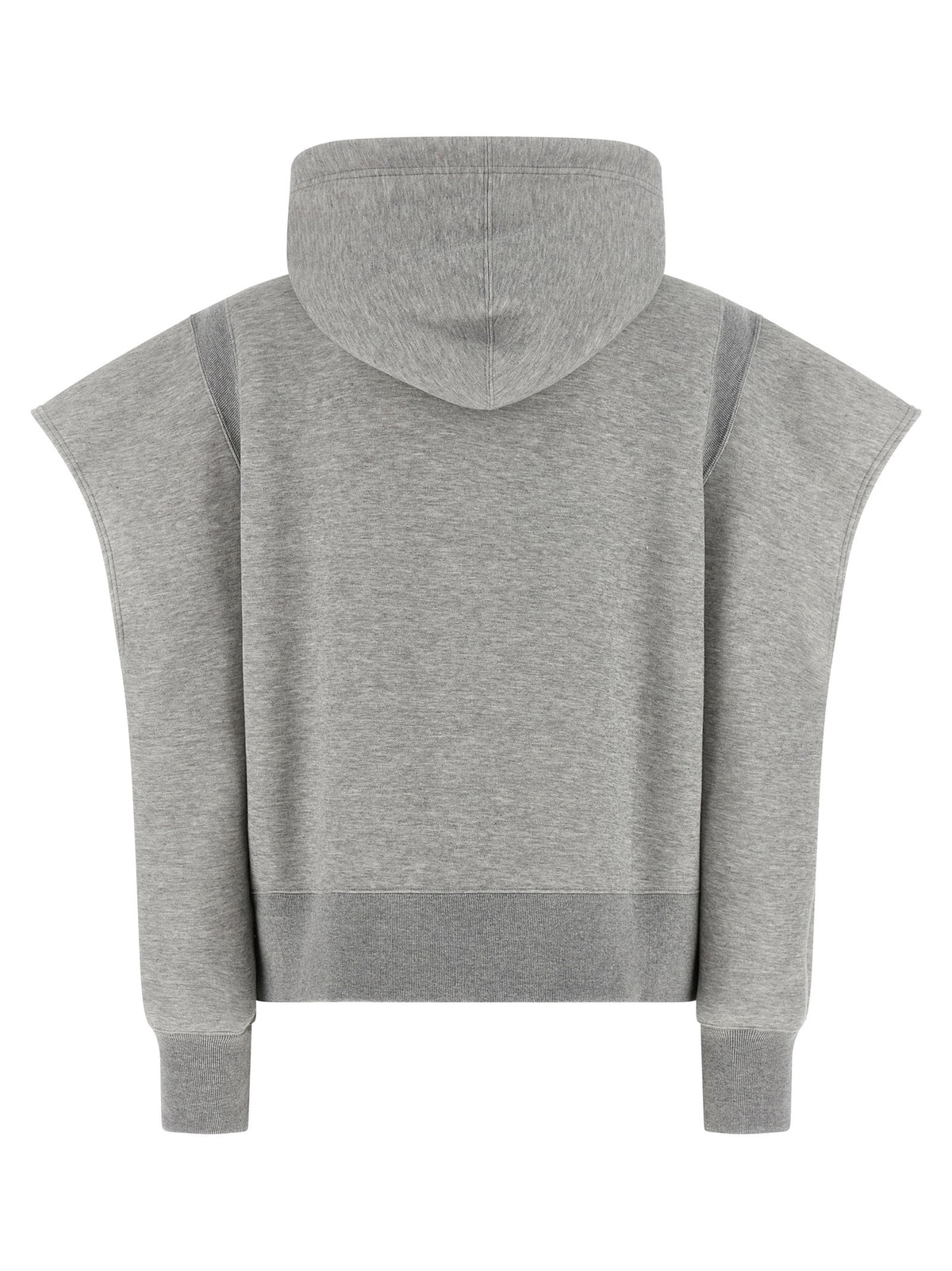 Sacai Sponge Hoodie Grey
