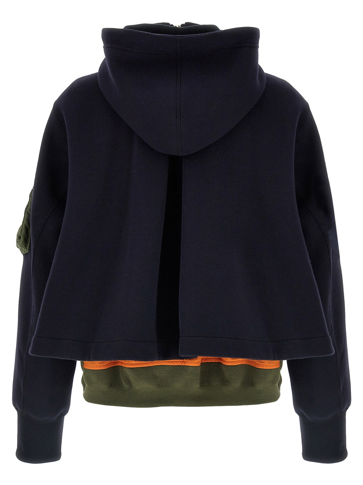 Sacai Sponge Hoodie Gold