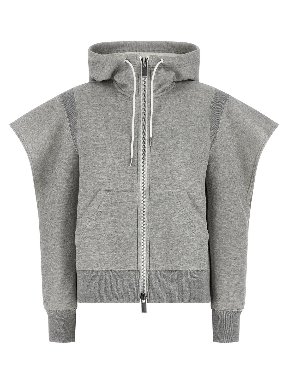 Sacai Sponge Hoodie Grey