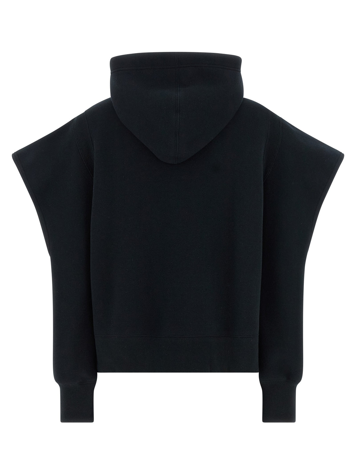 Sacai Sponge Hoodie Black