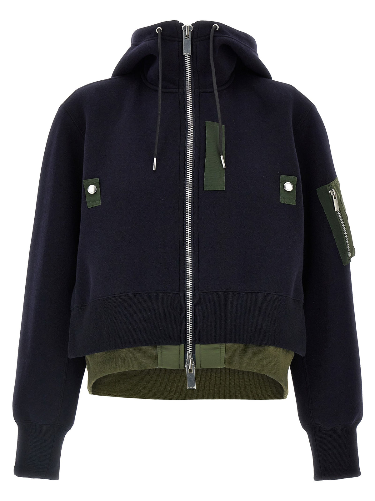 Sacai Sponge Hoodie Gold