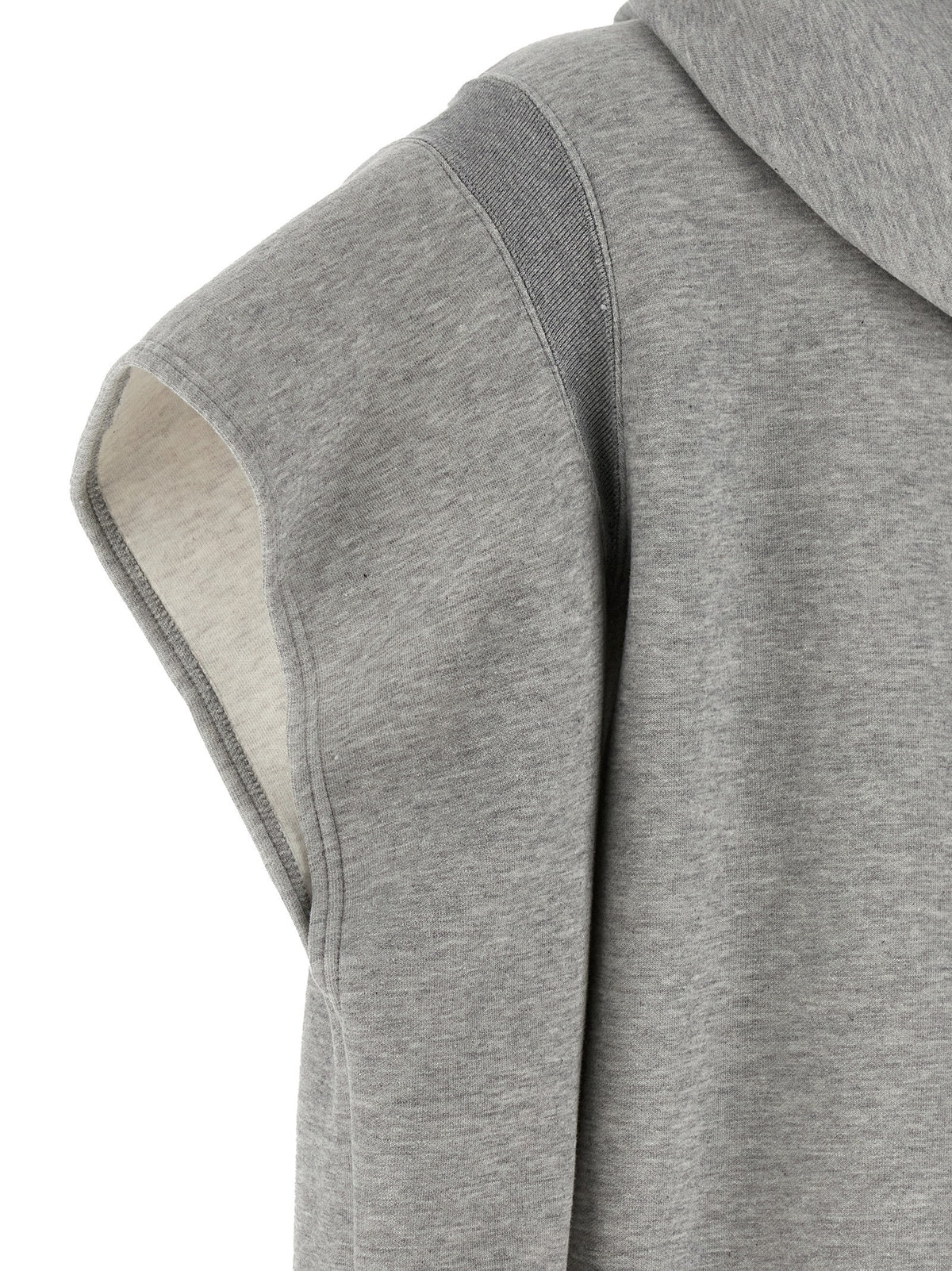 Sacai Sponge Hoodie Grey