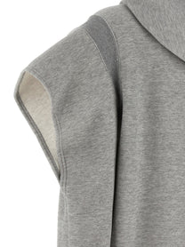 Sacai Sponge Hoodie Grey