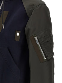 Sacai Sponge Hoodie Gold