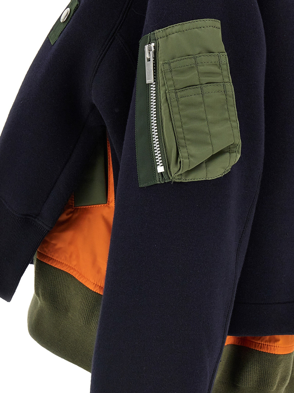 Sacai Sponge Hoodie Gold