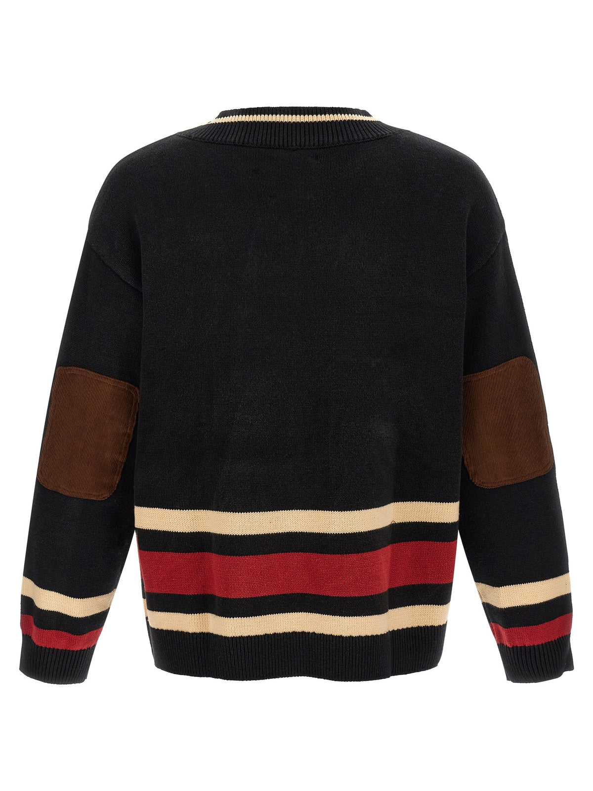 FOUND Sport Club Varsity Sweater Black, view 2