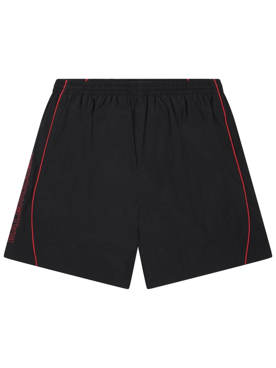 Balenciaga Men's Sports Shorts Black