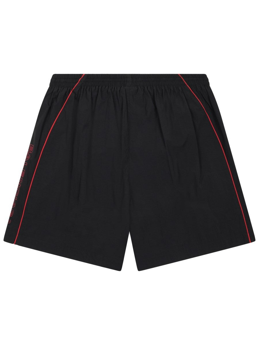 Balenciaga Men's Sports Shorts Black, view 2