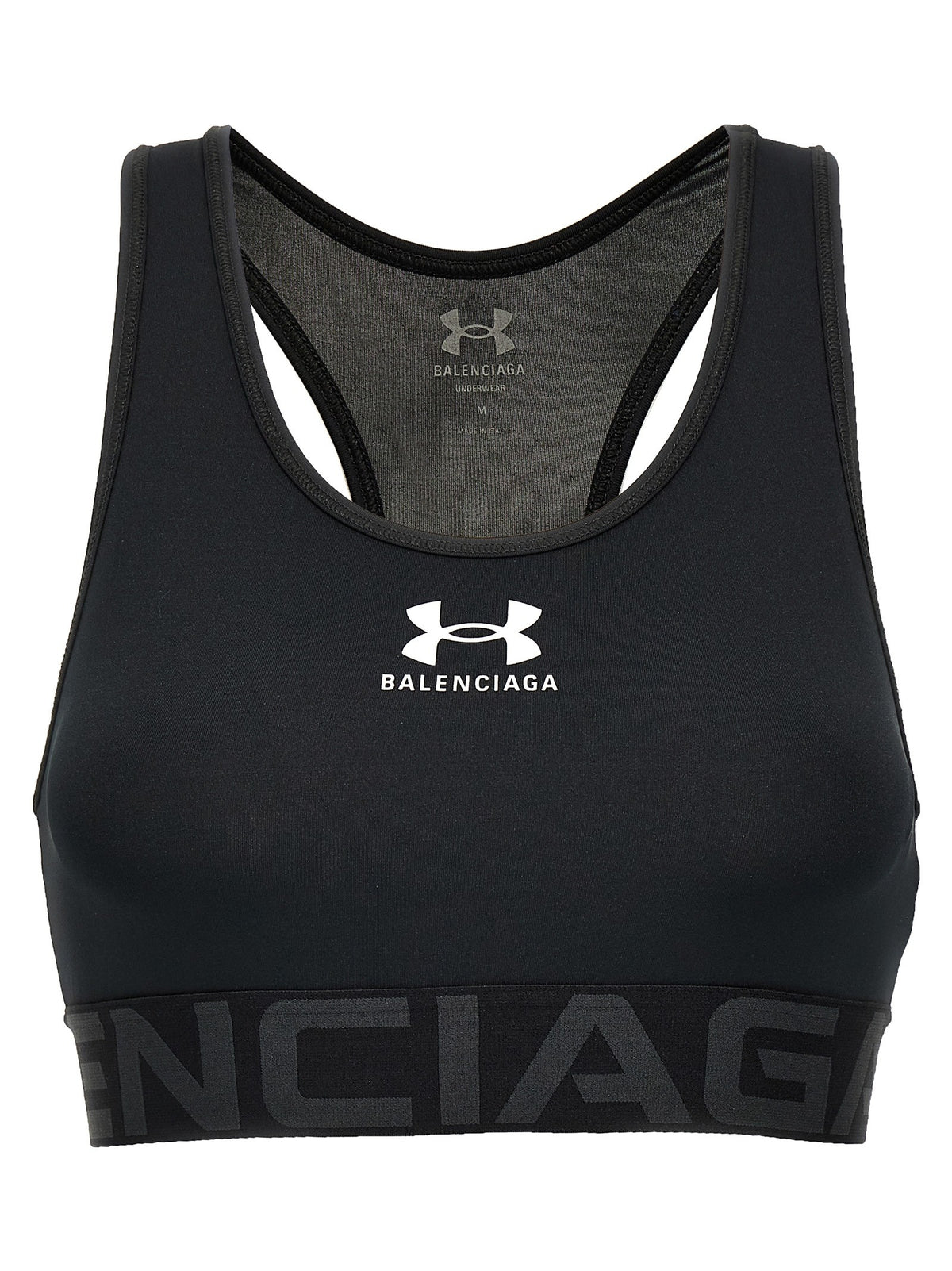 Balenciaga Sports Top Under Armour® Black