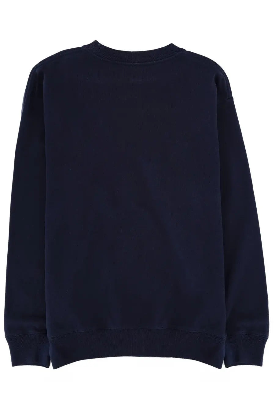 Navy blue Sporty &amp; Rich unisex crewneck sweatshirt made from soft cotton blend ideal for casual wear