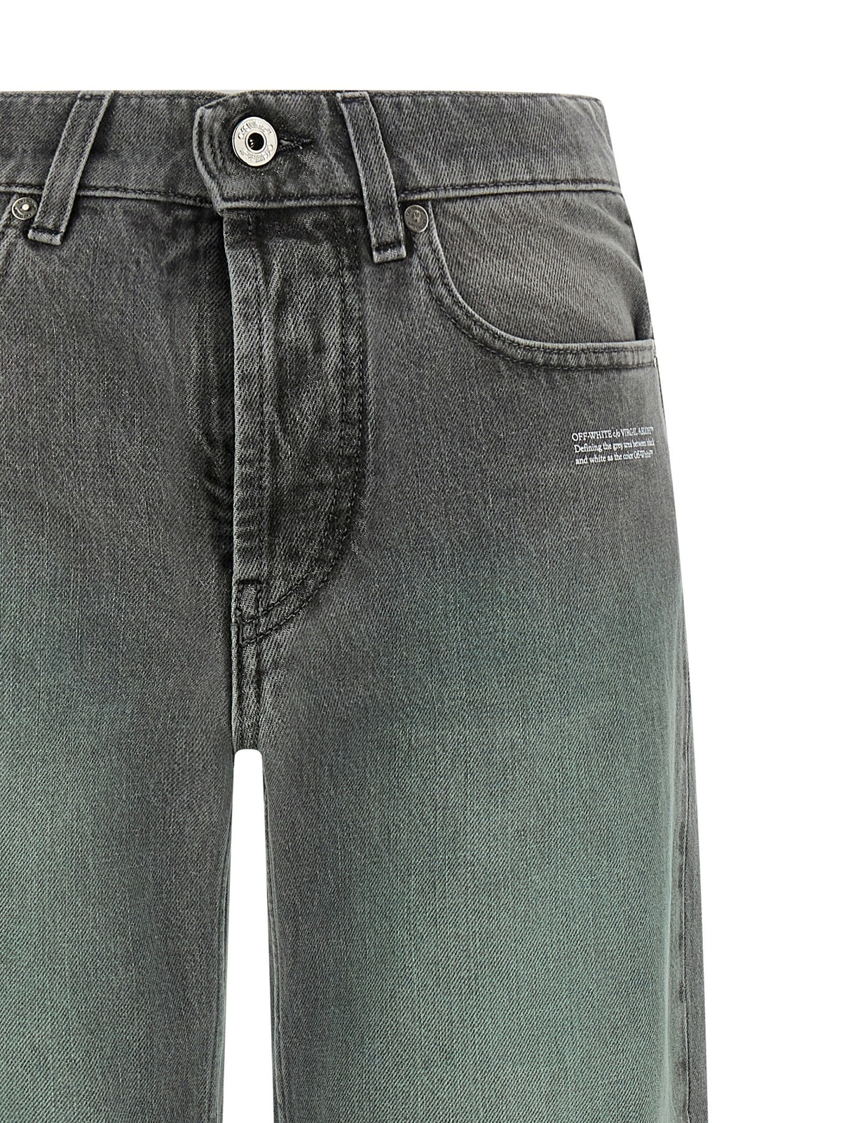 Off-White Spray Susy Jeans Grey