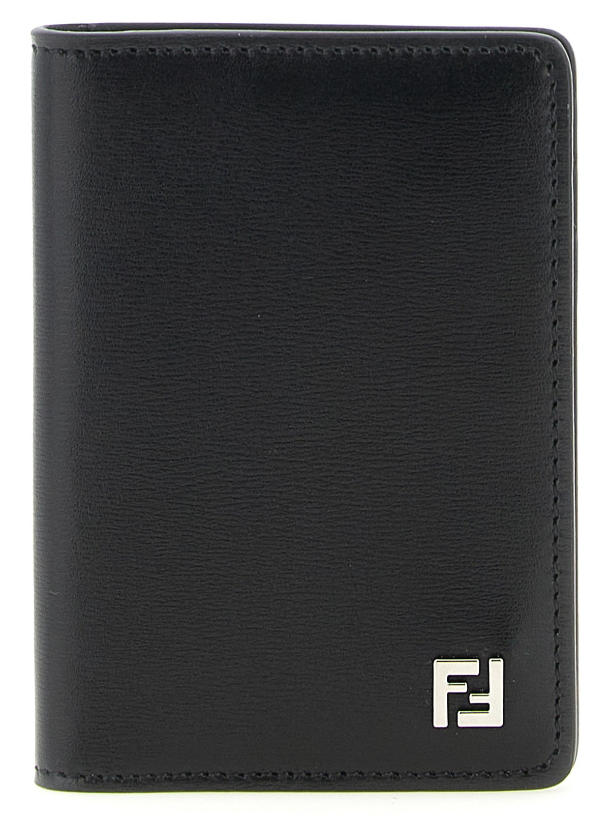 Fendi Squared FF Card Holder Black