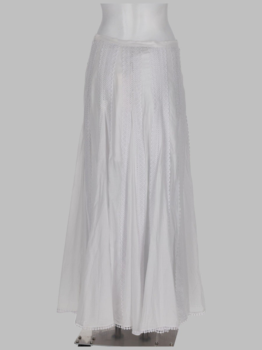 Charo Ruiz Ibiza Women's Standard Long Skirt White