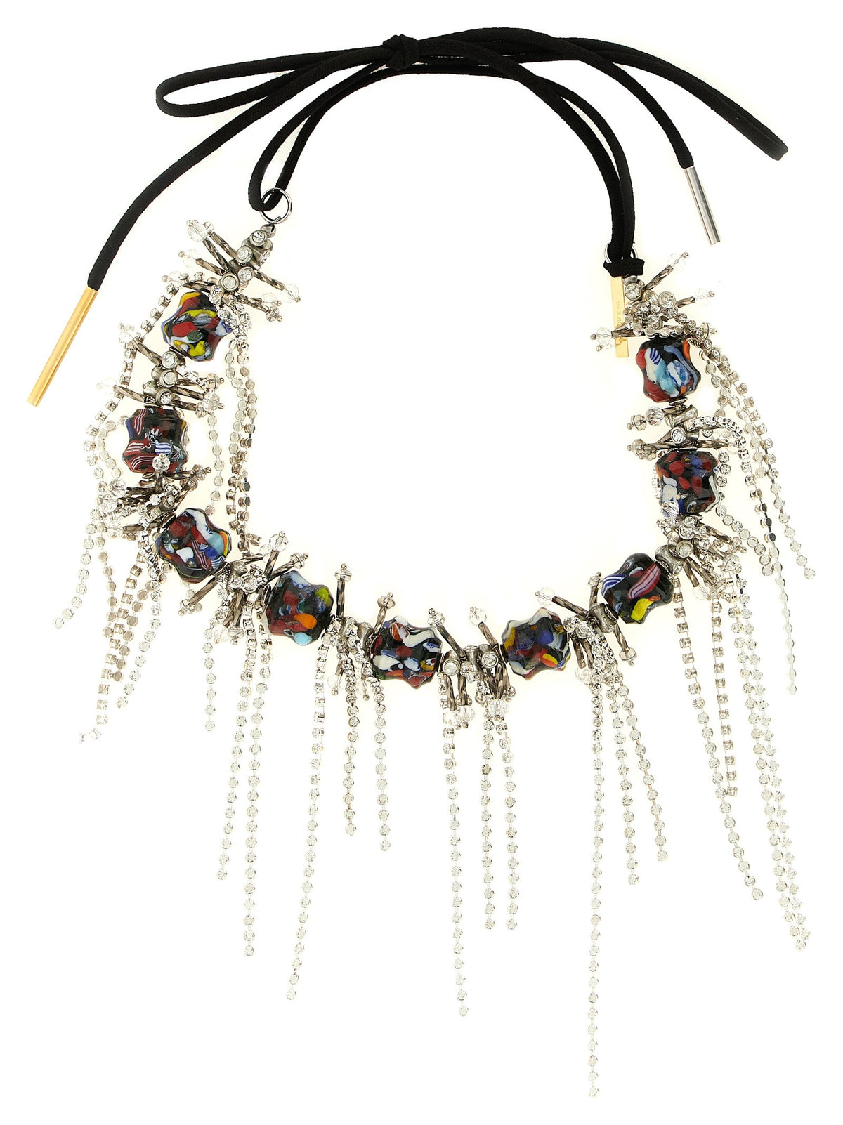 Dries Van Noten Statement Necklace Black