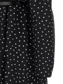 Parosh Stelle Long Dress Black