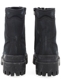 Balenciaga Men's Stivale Combat Strike Black