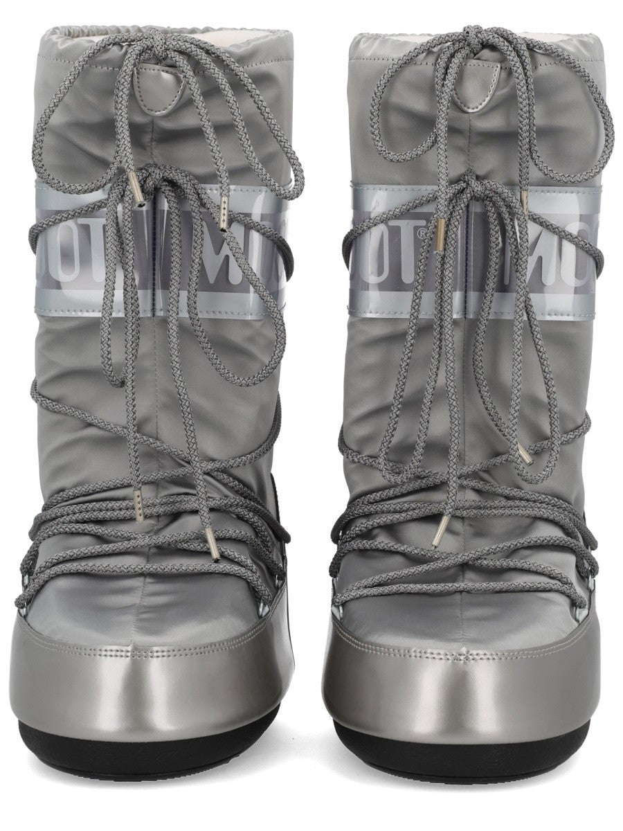 Moon Boot Unisex Stivale Icon Glance Silver