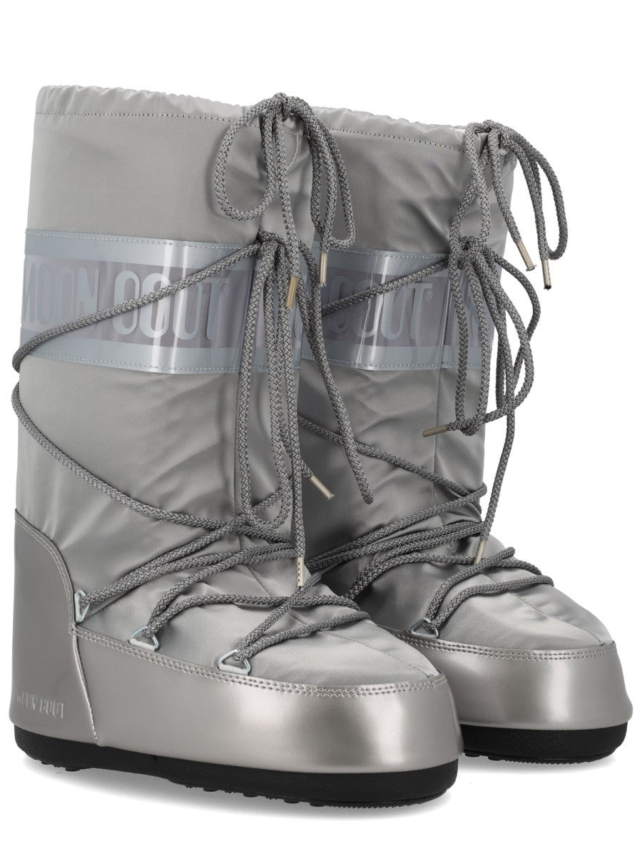 Moon Boot Unisex Stivale Icon Glance Silver
