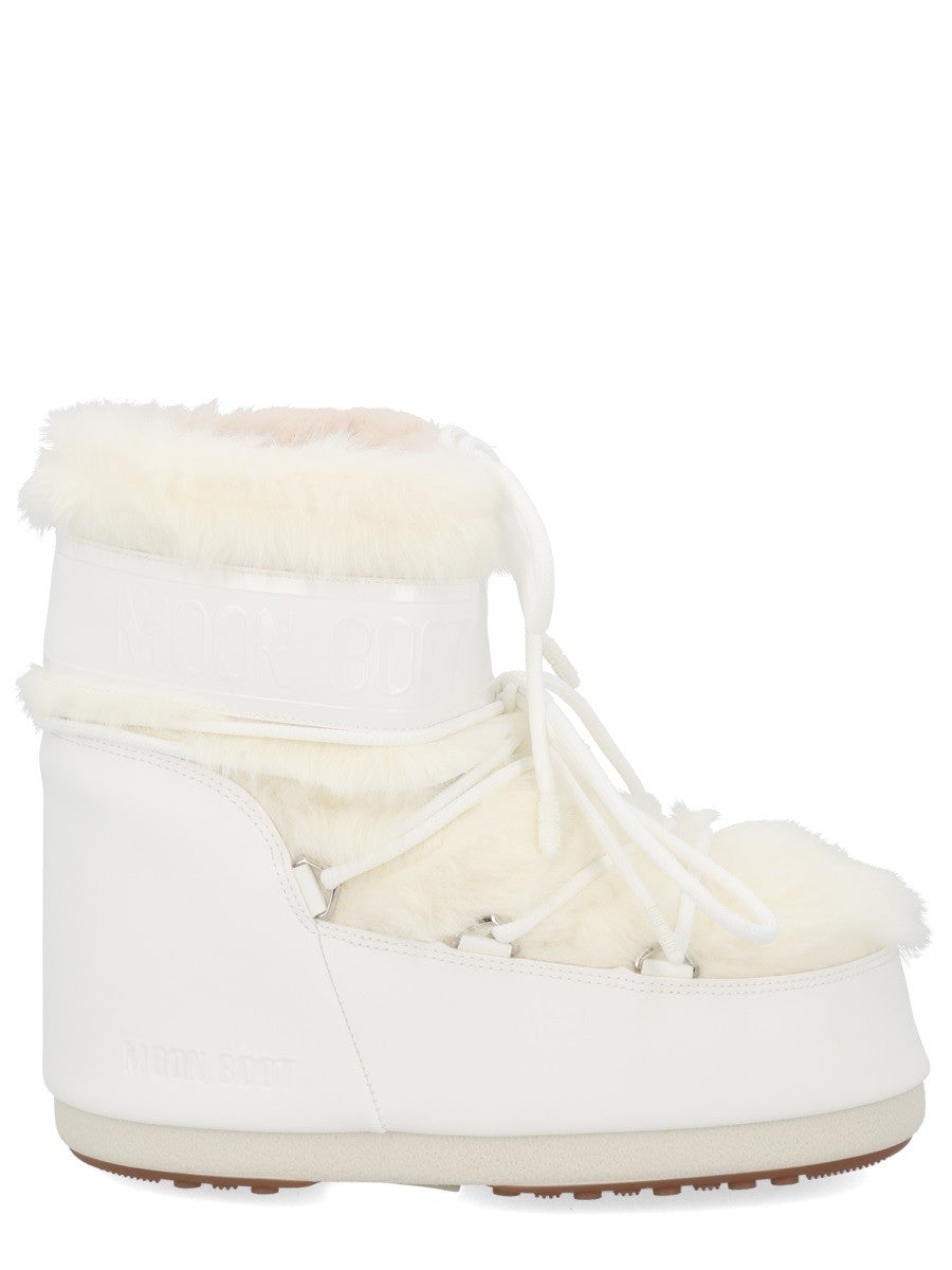 Moon Boot Unisex Stivale Icon Low White