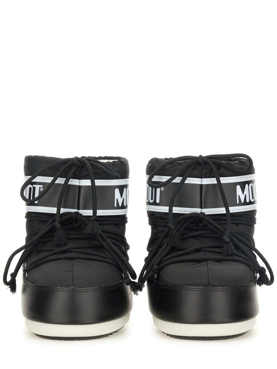 Moon Boot Unisex Icon Low Boots Black, view 4