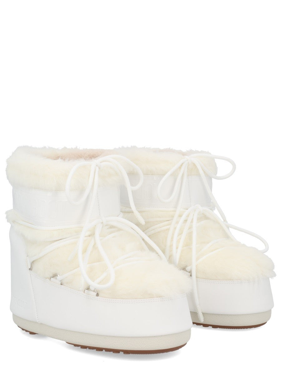 Moon Boot Unisex Stivale Icon Low White