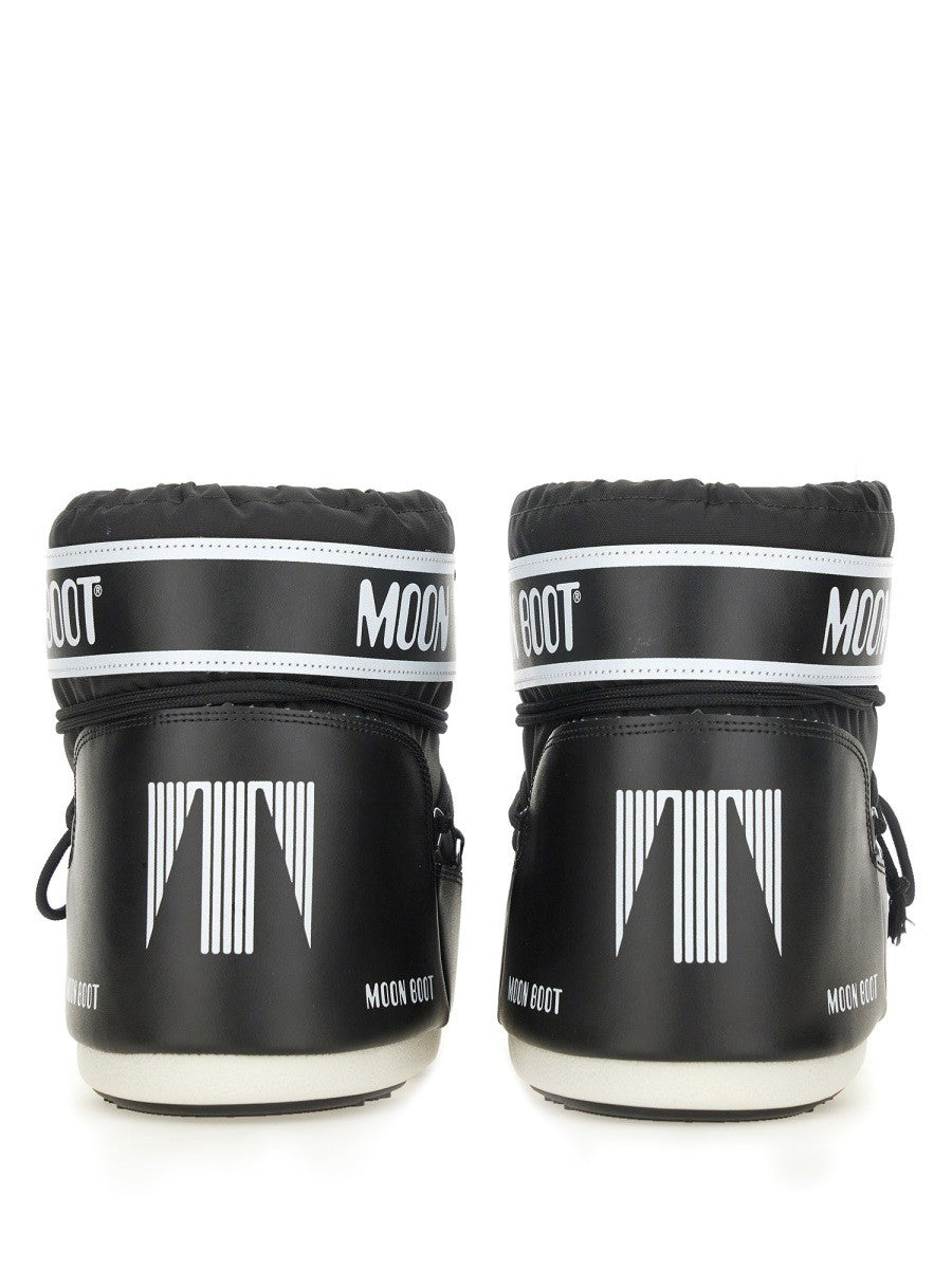 Moon Boot Unisex Icon Low Boots Black, view 3