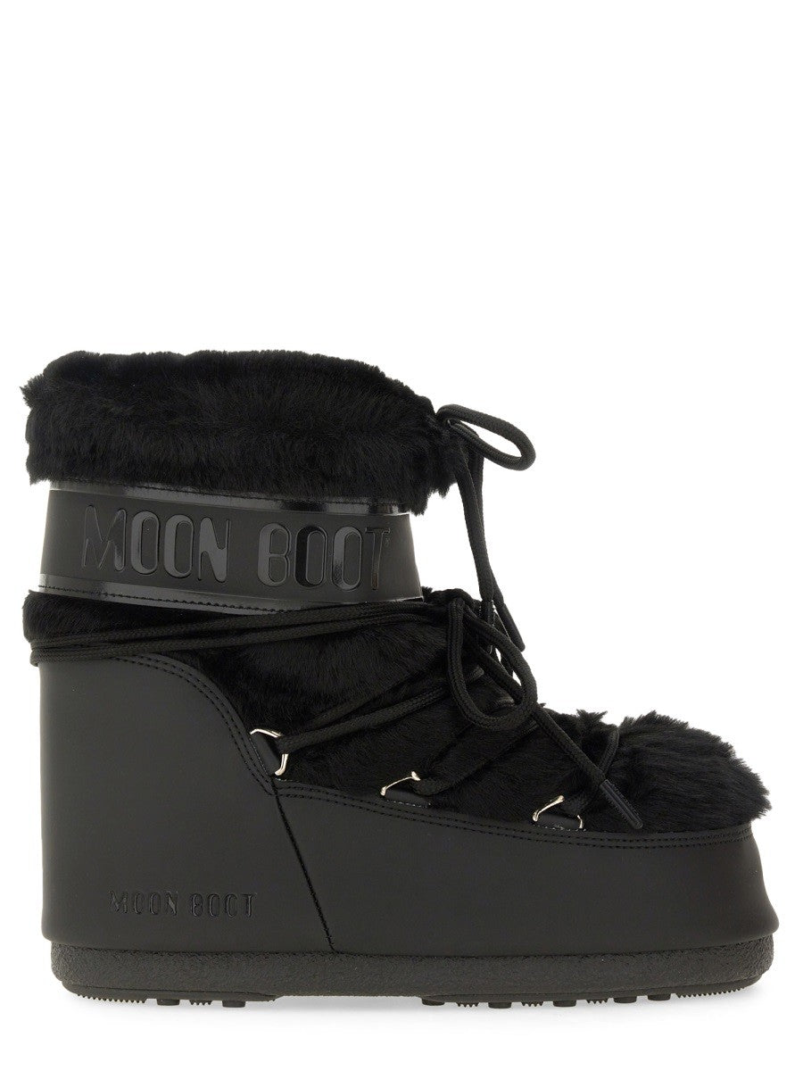 Moon Boot Unisex Stivale Icon Low Black
