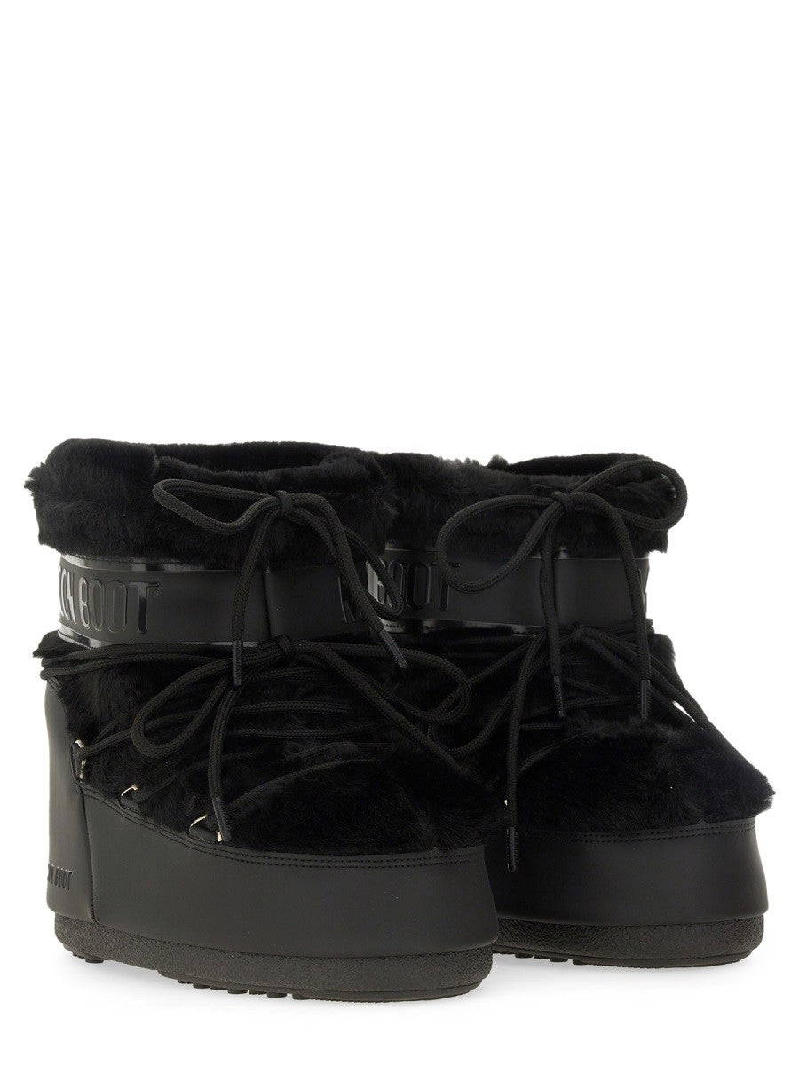 Moon Boot Unisex Stivale Icon Low Black