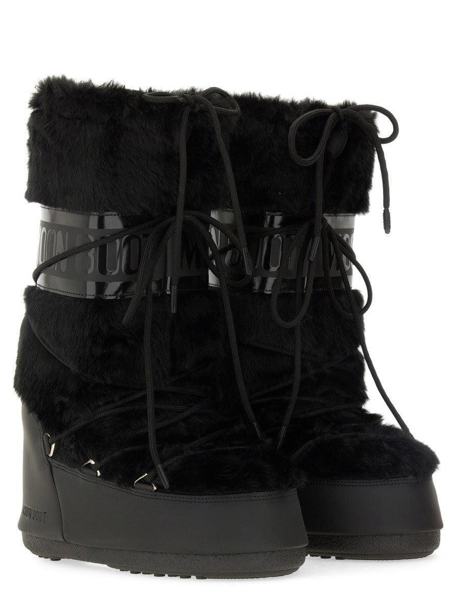 Moon Boot Unisex Stivale Icon Black
