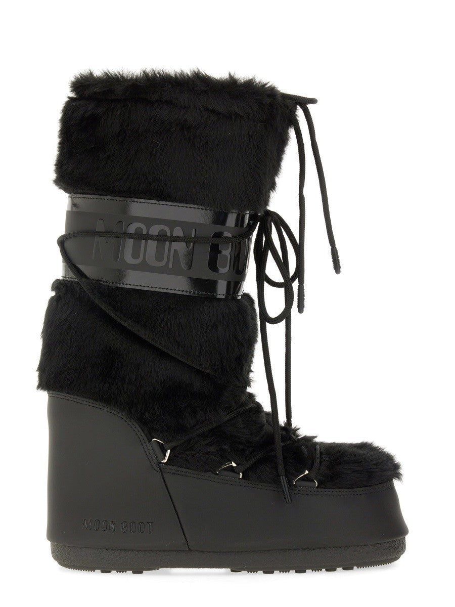 Moon Boot Unisex Stivale Icon Black
