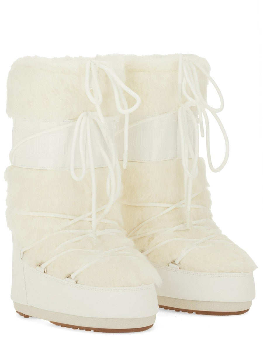 Moon Boot Unisex Stivale Icon White