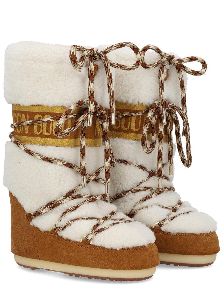 Moon Boot Unisex Stivale Icon White