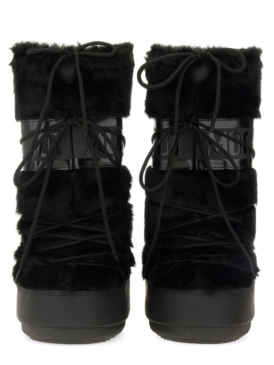 Moon Boot Unisex Stivale Icon Black