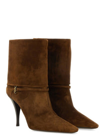 Saint Laurent Women's Stivaletto Niki Beige
