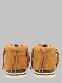 Visvim Men's Stivaletto Stringato Lhamo Folk Beige