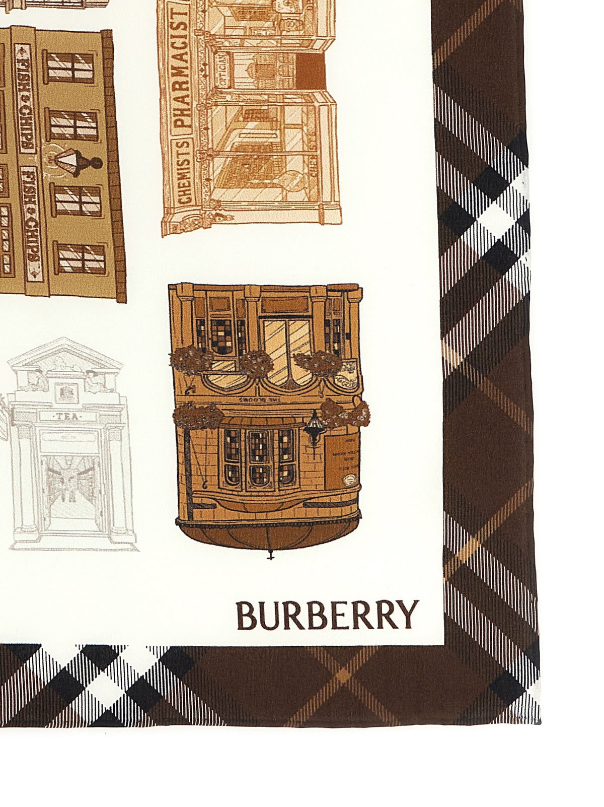 Burberry Storefront Scarf Gold