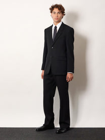 Balenciaga Men's Wool Pants Black