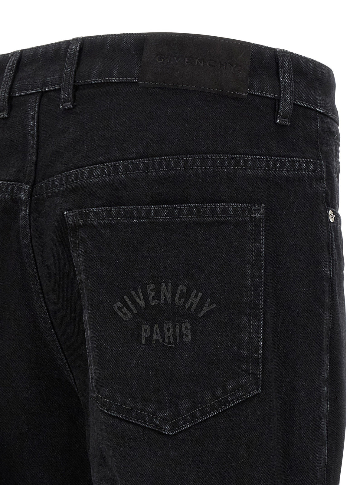 Givenchy Straight Leg Jeans Black