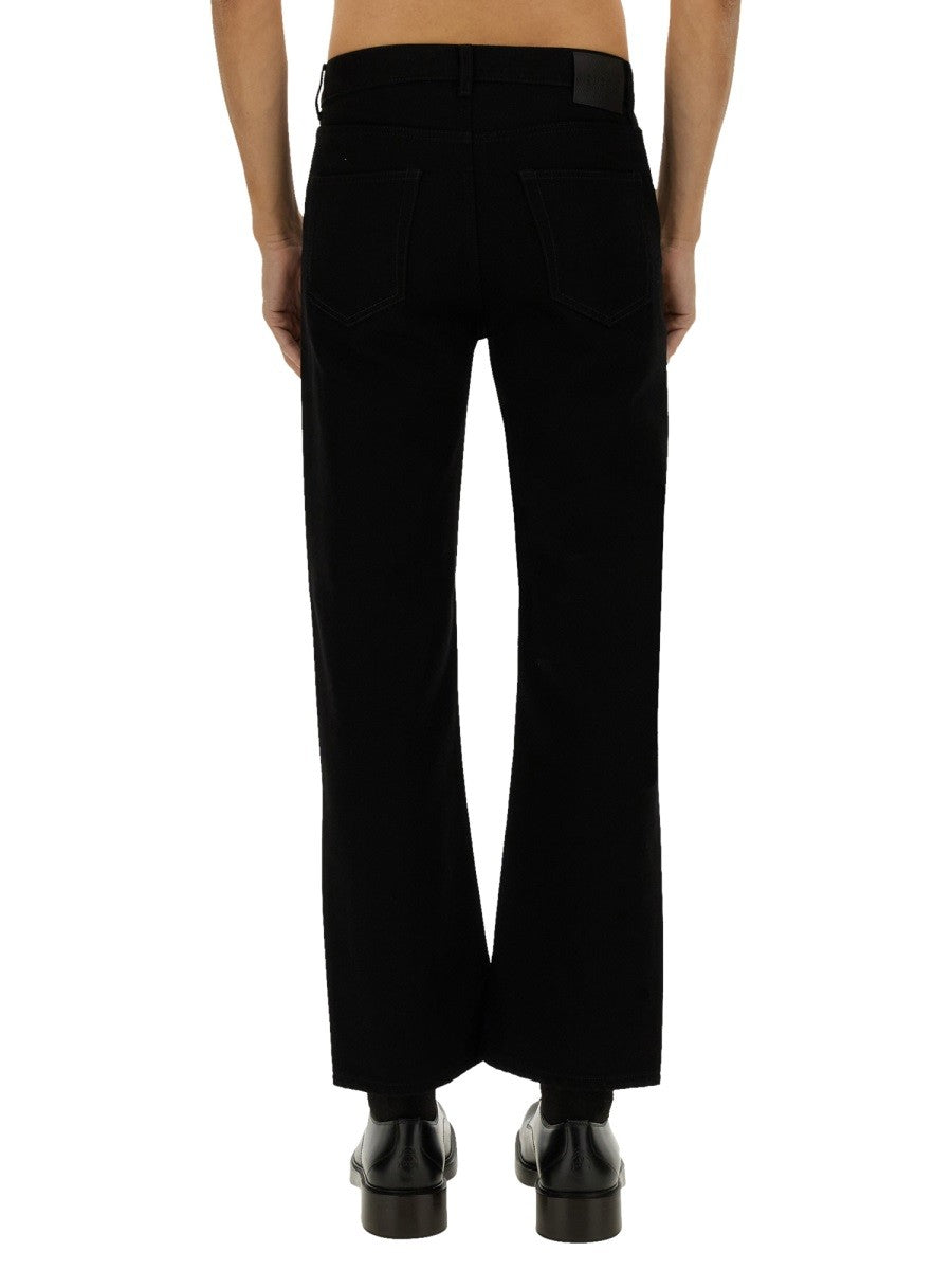 Alexander McQueen Men's Straight Leg Jeans Black